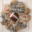 10  Wooden Sign: Football Is Serious on Sale