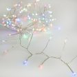 100 LED Battery Lights On Wire: Mixed Colors Sale