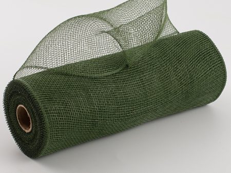 10  Value Deco Mesh: Moss Green For Sale