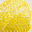 10  Snowball Deco Mesh: Yellow & White (10 Yards) For Cheap