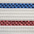 10  Cotton Poly Deco Mesh: Red White Blue (10 Yards) Online Hot Sale