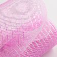 10  Iridescent Foil Mesh: Pastel Pink & White Online now