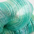 10  Poly Deco Mesh: Aqua & Mint Metallic Ombré Discount