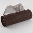 10  Value Deco Mesh: Chocolate Brown Discount