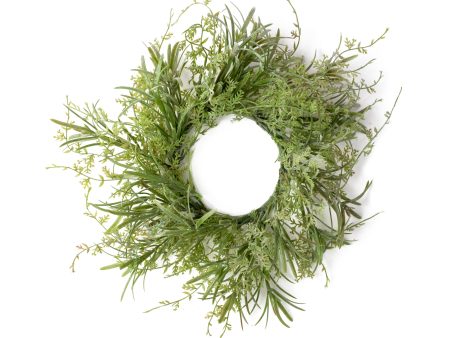 10  Spring Grass Mix Candle Ring Cheap