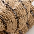 10  Burlap Stripe Mesh: Black (10 Yards) For Cheap