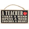 10  Wooden Sign: A Teacher Online now