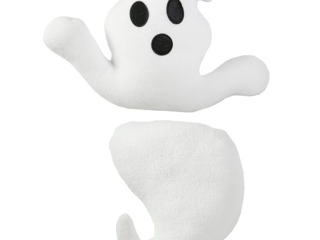 Plush White Ghost Wreath Decor Kit (2 Pieces) Hot on Sale