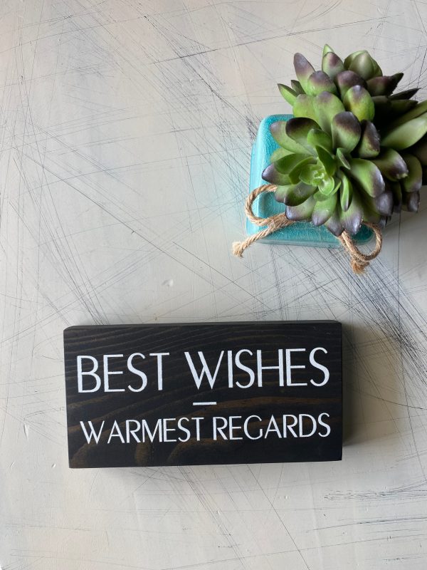 Best wishes warmest regards Cheap