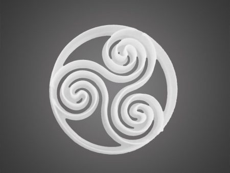 Triskelion Celtic Symbol Henna Helper Stamp For Cheap